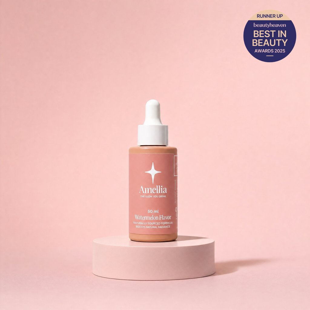 Amellia Tanning Drops | The Glow Your Drink